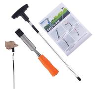 Gosknor Golf Grip Removal Tool & Golf Grips Tape Remover, V-Groove Grip Remover Saver Durable Repair Tool for Easy Club Regripping Essential Accessories