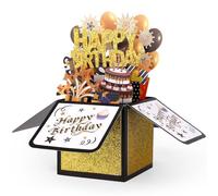 Gosknor Happy Birthday 3D Pop Up Card