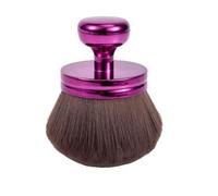 Gosknor Large Self Tanning Brush, Kabuki Wide Head Body Makeup Tanner Blending Brush Oval Self Tan Back Applicator Sunscreen Applicator for Sunscreen Foundation Back Leg Arm Face Body (Purple)