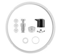 Gosknor Replacement Parts Set for Instant Pot Duo 5-Qt,6-Qt, Steam Release Handle, Float Pressure Valve and Anti-Block Shield Silicone Sealing Ring for Pressure Cooker Accessories