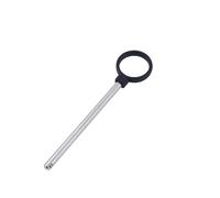 Gosknor Ring Shaped Weight Stack Pin, 3/8 Inch Diameter Drop Set Pins Gym 6 Inch Gym Pins for Weight Stack Carbon Steel Loading Pin for Weight Plates Weight Stack Extender Pin for Home Gym