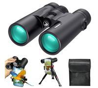 Gosky 8x42 Roof Prism Binoculars for Adults, HD Professional Binoculars for Bird Watching Travel Stargazing Hunting Concerts Sports-BAK4 Prism FMC Lens-with Phone Mount Tripod Strap Carrying Bag