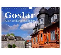 Goslar - Hanseatic and imperial city in the Harz Mountains UK-Version (Wall Calendar 2026 DIN A4 Landscape), CALVENDO 12 Month Wall Calendar