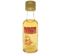 Goslings Gold Bermuda Rum Miniature - 5cl Single Bottle