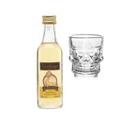 Goslings Gold Seal Bermuda Gold Rum 50ml with Shot Glass | Miniature Alcohol | All Occasion Gift