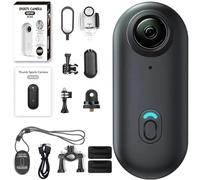 Gosnap - Go Snap Camera With 4k/1080p, Wearable Sports Cameras With Ip68 Waterproof,Wifi Phone Real-Time Interconnect,Loop Record 120°Wide-Angle (balck-1080P-wifi)