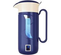 GOSOIT Hydrogen Water Bottle Hydrogen Alkaline Water Generator Ionizer Hydrogen Water Maker Machine with SPE and PEM Technology (Blue Black)