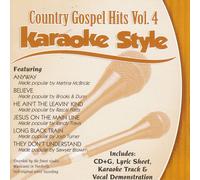Gospel Country Hits, Volume 4: Karaoke Style