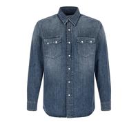 Gospel Denim Shirt- male- DEPARTMENT FIVE- Denim Shirts- Blue- M- Shirts M