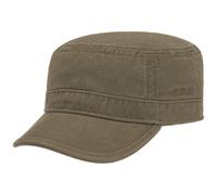 Stetson Gosper Ladies/Mens Army-Style Urban Cap - Cotton Army Cap - Military-Style Cap with UV Protection - Summer and Winter Cap - Cap Olive M (56-57 cm)