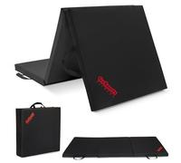 GoSports 2 inch Thick 6 ft x 2 ft Tri-Fold Exercise Fitness Mat, Great For Workouts, Yoga, Stretching