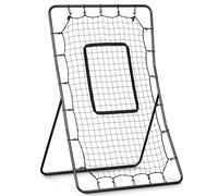 GoSports 5 x 3 ft Baseball & Softball Pitching and Fielding Rebounder - Pitch Back Net with Strike Zone