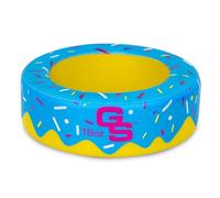 GoSports Baseball and Softball Bat Donut - 16 oz Baseball Drip Bat Weight - Blue