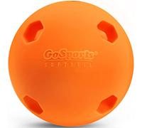 GoSports Baseball & Softball Limited Flight Modern Training Balls - 12 Pack - Regulation Size, Choose Your Sport