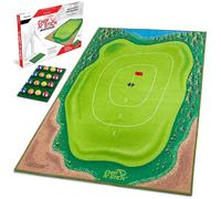 GoSports Chip N' Stick Golf Game, Includes 1 Chip N' Stick Game Mat, 16 Grip Golf Balls, and Chipping Mat