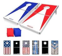 GoSports Classic Regulation Size Cornhole Set - Includes 8 Bean Bags & Rules