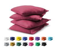 GoSports Official Regulation Cornhole Bean Bags Set (4 All Weather Bags) - 16 Colors Available