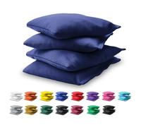 GoSports Cornhole Bean Bags Set of 4 - Regulation All Weather - Navy