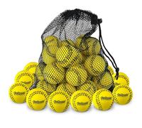 GoSports Mini Foam Baseballs for Pitching Machines and Batting Accuracy Training - 20 Pack