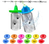 GoSports Outdoors Blast Hat Shooting Target Hangers 12 Pack - Turn 12oz Cans Into Hanging Shooting Targets