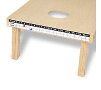 GoSports Premium Cornhole Scoreboard with Magnetic Scorekeepers - Mounts to Any Cornhole Board