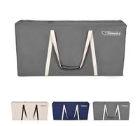 GoSports PRO Grade Canvas Cornhole Case, 4 ft x 2 ft Regulation Size, Gray Colour