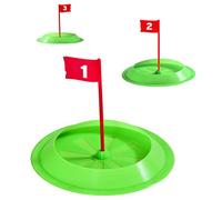 GoSports Pure Putt Challenge Putting Cups 3 Pack - Practice Putting Indoors & Outdoors