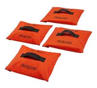 GoSports Sports Net Sandbags Set of 4 Weighted Anchors for Baseball, Soccer Goals, Golf, Football, Hockey and More