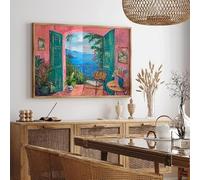 GOSRD Canvas Painting Henri Matisse Landscape Poster Wall Art, Modern Exhibition Print, Matisse Landscape Poster Home Decor(30x45cm)