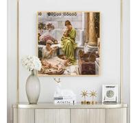 GOSRD Canvas Prints Oil Painting Edward John Poynter《Corner of the marketplace》World Famous Artwork Picture Home Decoration(60x80cm)