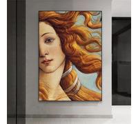 GOSRD Classical Sandro Botticelli Oil Painting Poster Renaissance Art Prints Birth of Venus Canvas Gallery Home Decor(50x70cm/Frameless)