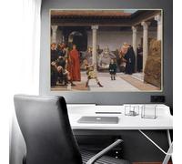 GOSRD Lawrence Alma-tadema the Education of the Children of Clovis Canvas Prints Oil Painting Artwork Picture Home Decor(50x60cm)