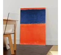 GOSRD Mark Rothko Canvas Prints Painting Abstract Multicolor Wall Art Poster Living Room Bedroom Entrance Cafe Modern Home Decor(70x100cm)