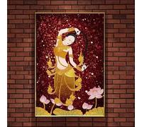 GOSRD Modern Southeast Asian Style Character Painting Thai Club Massage Shop Posters Pictures Canvas Wall Art Home Decoration(40x60cm)