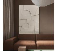 GOSRD Nordic Minimalist Please Don'T Abstract Geometric Color Block Hd Canvas Poster Prints Painting Home Living Room Decoration(60x90cm)