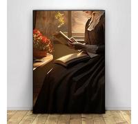 GOSRD The Renaissance Victorian Female Poster Abstract Canvas Paintings Wall Art Pictures For Living Room Office Home Decor(70x100CM/Frameless)