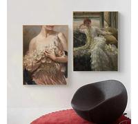 GOSRD Vintage Religion Renaissance Portrait Art Poster Canvas Prints Printing School Nursery Home Room Wall Decoration Painting(30x40cm-2pcs)