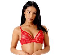 Gossard Encore Padded High Apex Bra - Allure Red - 30DD