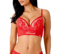 Gossard Encore Padded Longline Bra Allure Red 36E