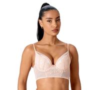 Encore Padded Longline Plunge Bra - Cream Gossard Cream 36D