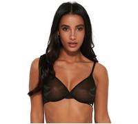 Gossard Glossies Sheer Bra Black Black 32C