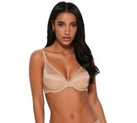 Gossard Womens Glossies High Apex Bra Size 32E in Beige 48% Polyamide, 42% Polyester, 10% Elastane