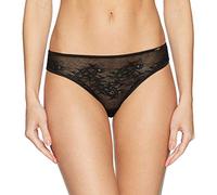 Gossard Women's Glossies Lace Brief, Black, XL