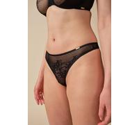Gossard Glossies Lace Thong - Black Black S