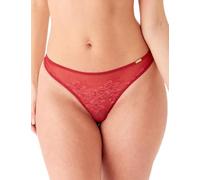 Gossard Women's Glossies Lace Thong Underwear, Raspbery Blush, M