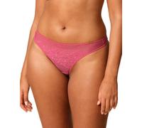 Gossard Glossies Lace Thong - Rose - M - 12