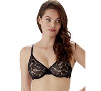 Gossard Glossies Lotus Sheer Bra - Black - 30D