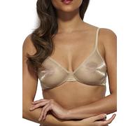 Gossard Womens Glossies Sheer Plunge Bra - Beige - Size 28F