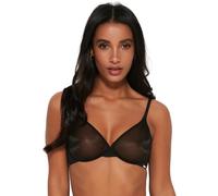 Gossard Glossies Sheer Bra - Black - 28DD