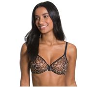 Glossies Leopard Sheer Moulded Bra - Multi Gossard Multi 36A